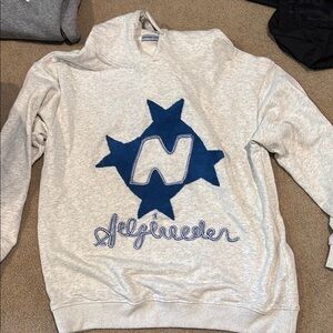 Aelfric Eden Gray and Blue Hoodie